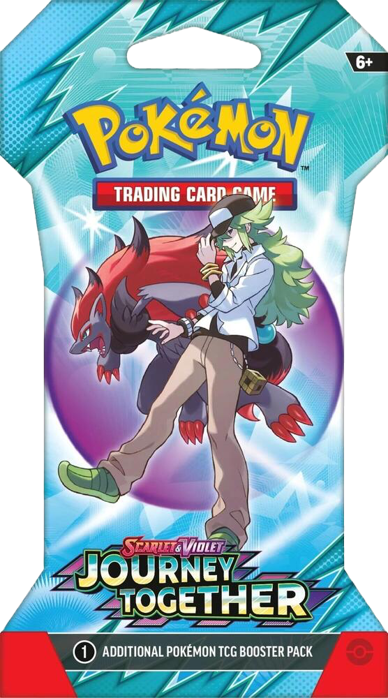 Journey Together Sleeved Booster Pack - SV09: Journey Together image 0