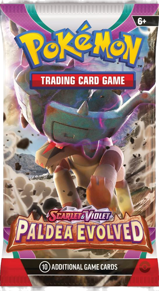 Paldea Evolved Booster Pack (SV02) - Pokémon Trading Card Game image 0
