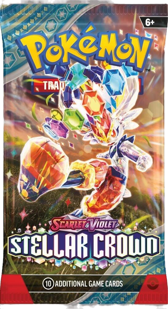 Stellar Crown Booster Pack (SV07) - Pokémon Trading Card Game image 0