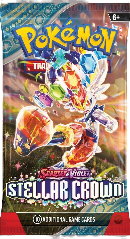 Stellar Crown Booster Pack (SV07) - Pokémon Trading Card Game image 0