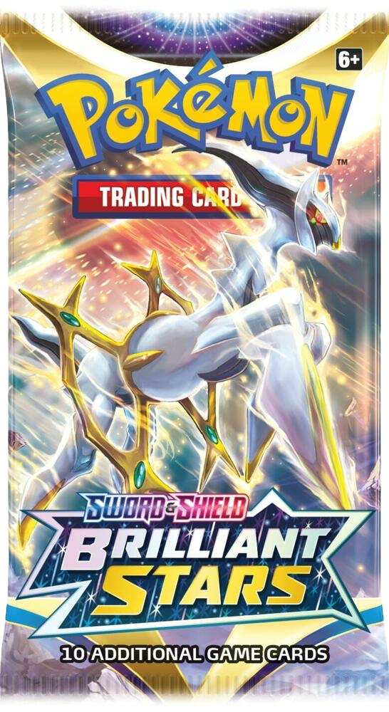 Brilliant Stars Booster Pack (SWSH09) - Pokémon Trading Card Game image 0