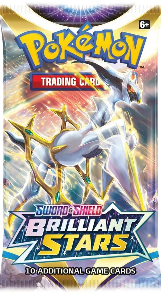 Brilliant Stars Booster Pack (SWSH09) - Pokémon Trading Card Game image 0