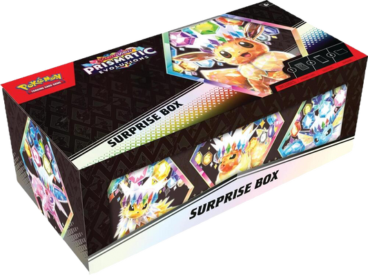 Prismatic Evolutions Surprise Box - SV: Prismatic Evolutions (Live Rip Only) image 0