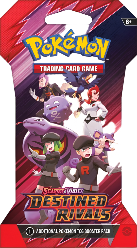 Destined Rivals Sleeved Booster Pack - SV10: Destined Rivals (DRI)