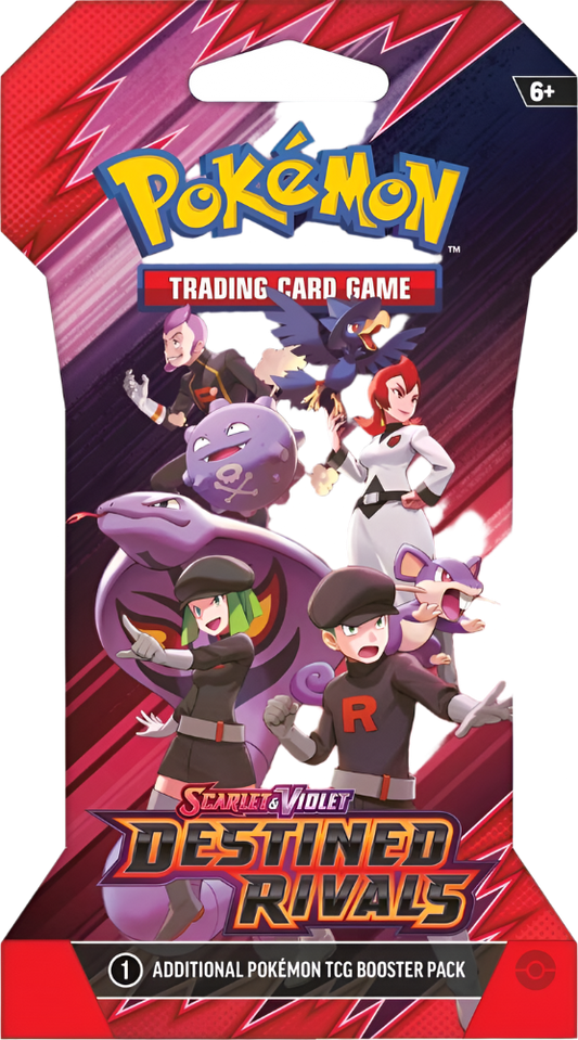 Destined Rivals Sleeved Booster Pack - SV10: Destined Rivals (DRI)