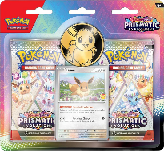Prismatic Evolutions 2-Pack Blister [Eevee] - SV: Prismatic Evolutions (PRE) image 0
