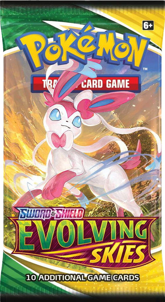 Evolving Skies Booster Pack (SWSH07) - Pokémon Trading Card Game image 0