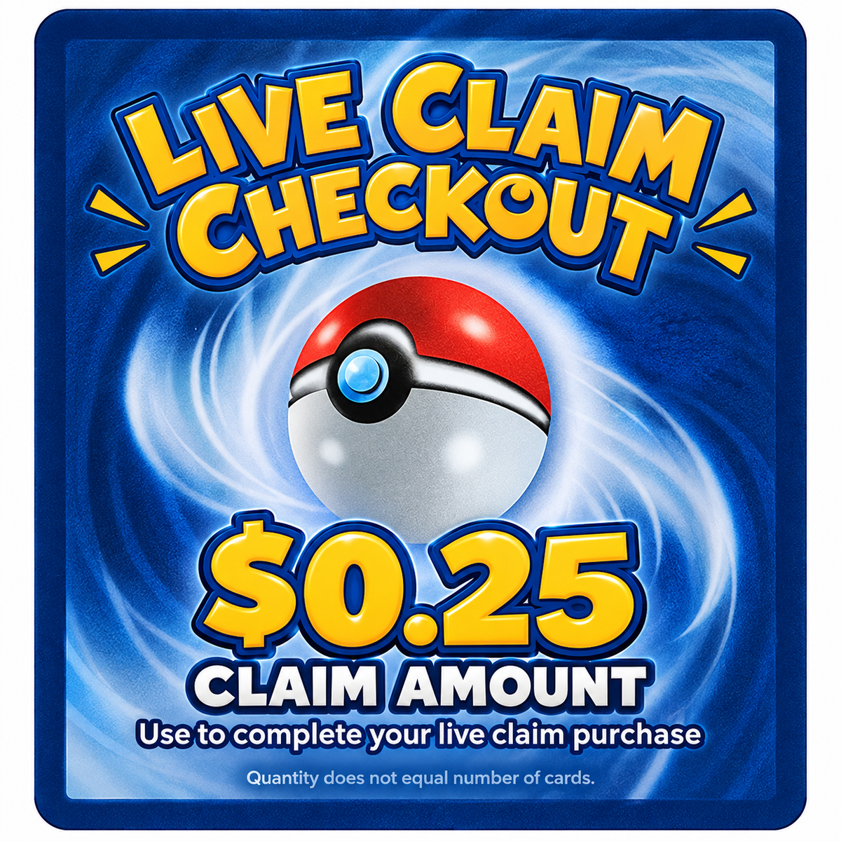 LIVE Claim Checkout – Trading Card Tokens