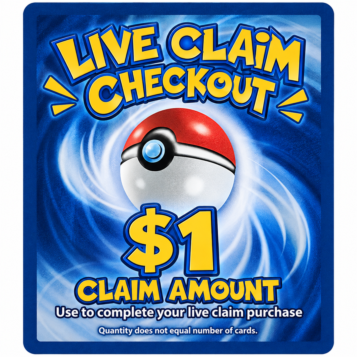 LIVE Claim Checkout – Trading Card Tokens