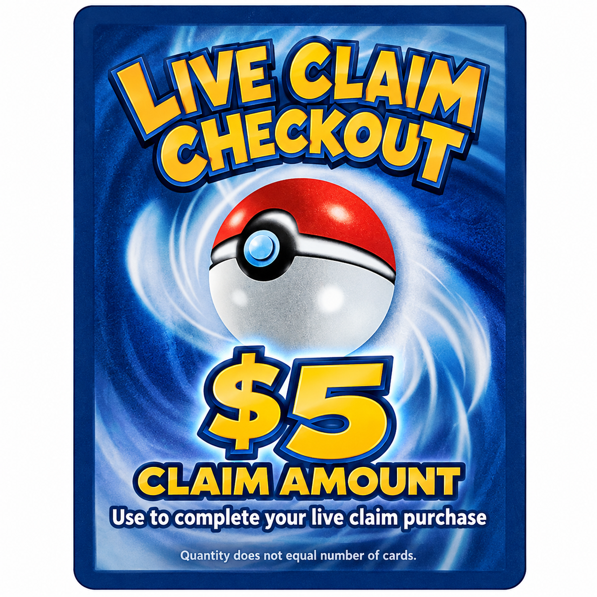 LIVE Claim Checkout – Trading Card Tokens
