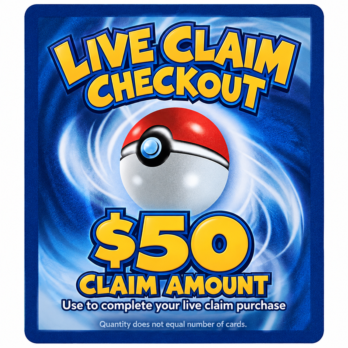 LIVE Claim Checkout – Trading Card Tokens