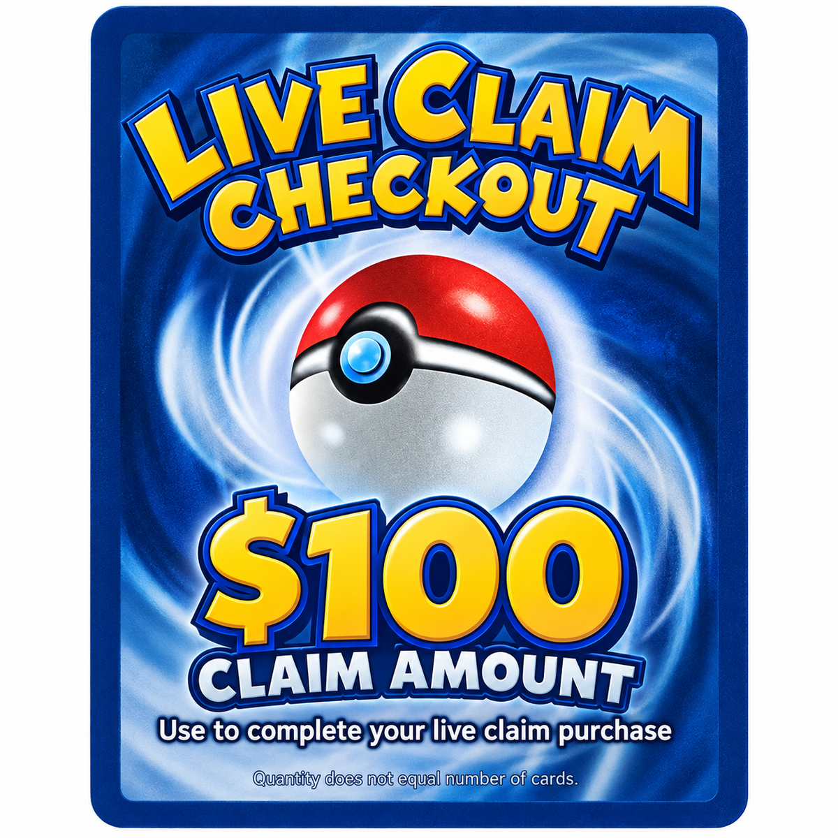 LIVE Claim Checkout – Trading Card Tokens
