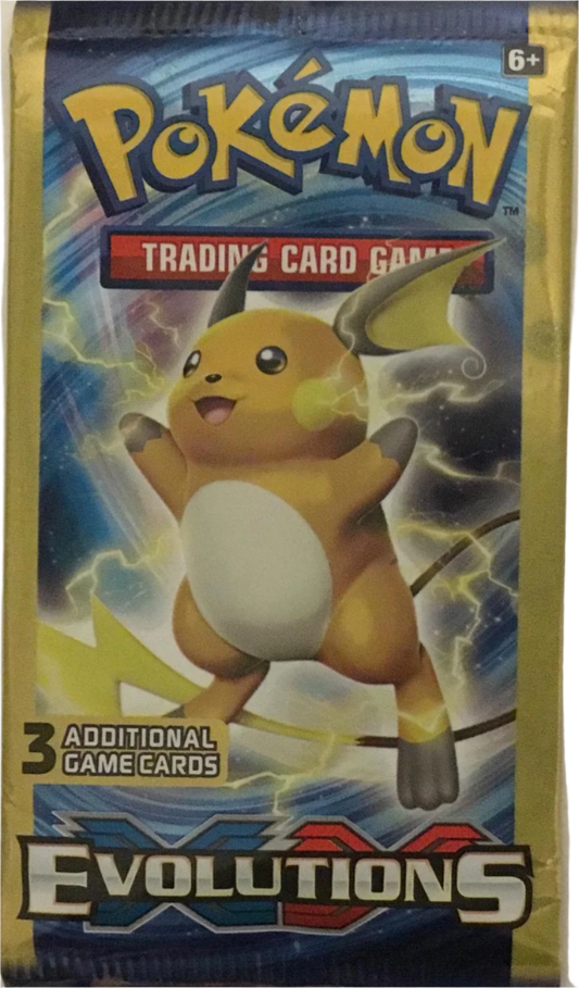 3 Card Booster Pack - Pokemon Evolutions