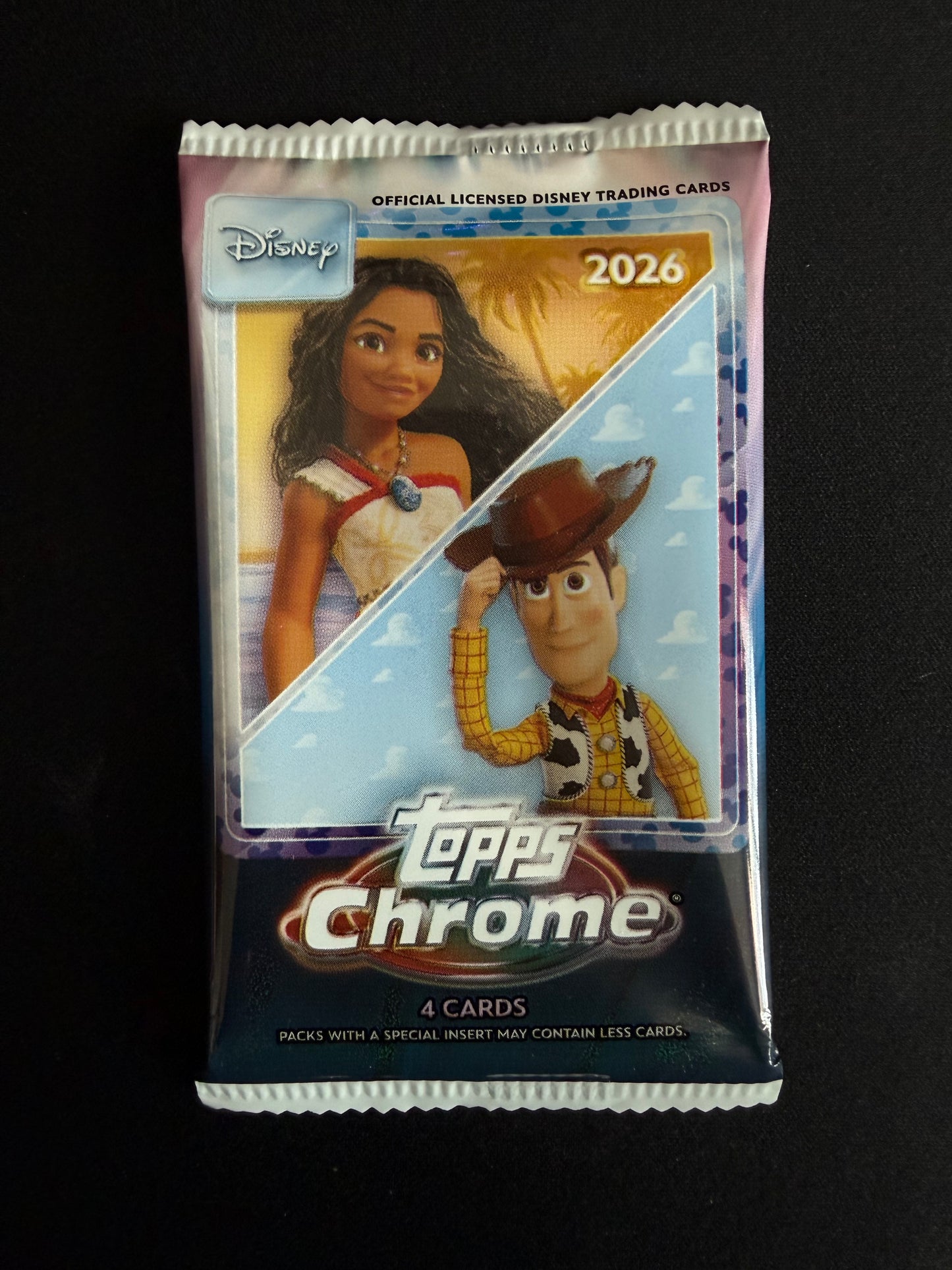 (SINGLE PACK)2026 Topps Chrome Disney