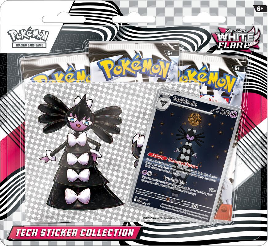 White Flare Tech Sticker Collection - SV: White Flare (RANDOM IR PROMO)