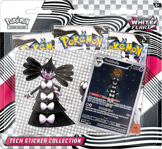 White Flare Tech Sticker Collection - SV: White Flare (RANDOM IR PROMO)