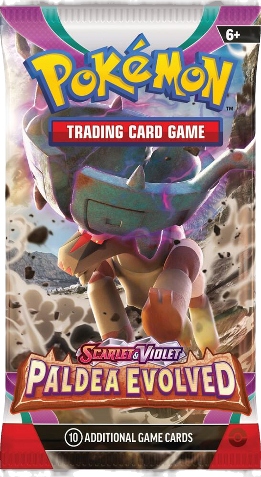 Paldea Evolved Booster Pack (SV02) - Pokémon Trading Card Game image 0