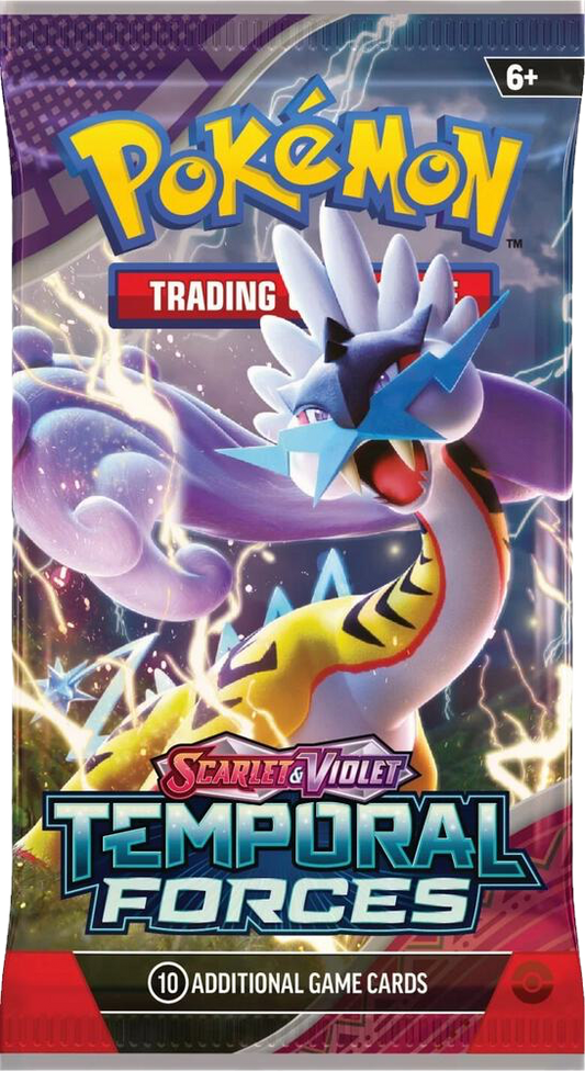 Temporal Forces Booster Pack (SV05) - Pokémon Trading Card Game image 0