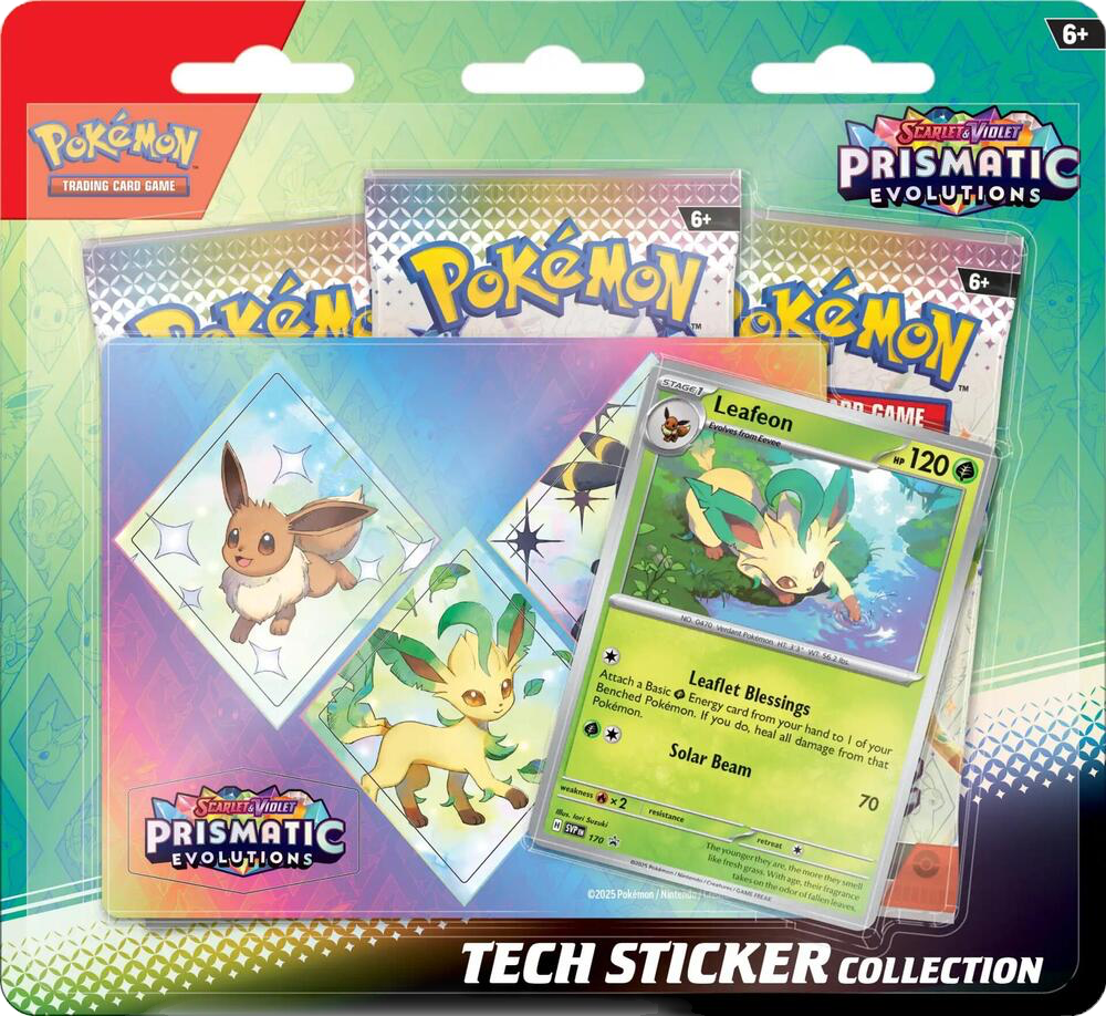 Prismatic Evolutions Tech Sticker Collection [Mix] - SV: Prismatic Evolution image 2