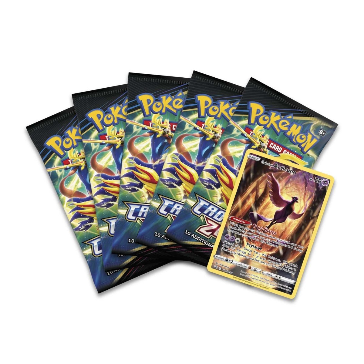 Crown Zenith Tin (5 Packs) [Galarian Articuno]