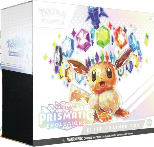 Prismatic Evolutions Elite Trainer Box SV: Prismatic Evolutions (Live Rip Only) image 0