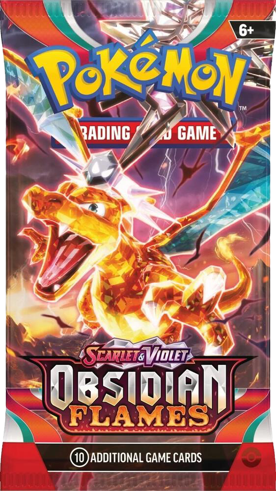 Obsidian Flames Booster Pack (SV03) - Pokémon Trading Card Game image 0