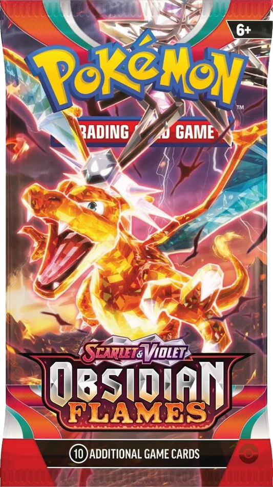 Obsidian Flames Booster Pack (SV03) - Pokémon Trading Card Game image 0
