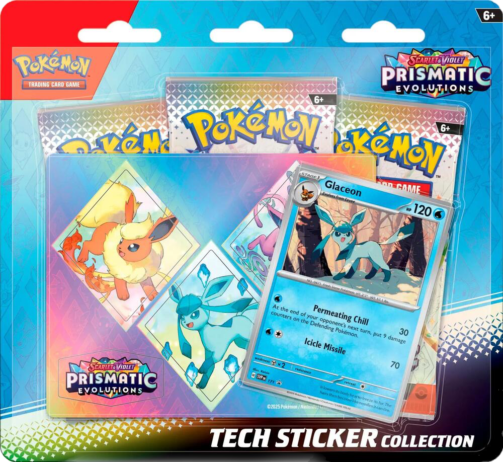 Prismatic Evolutions Tech Sticker Collection [Mix] - SV: Prismatic Evolution image 1