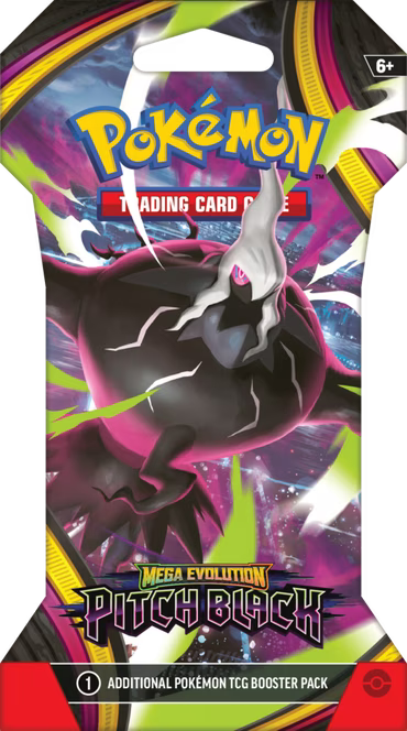Pitch Black Sleeved Booster Pack - ME05: Pitch Black (ME05)