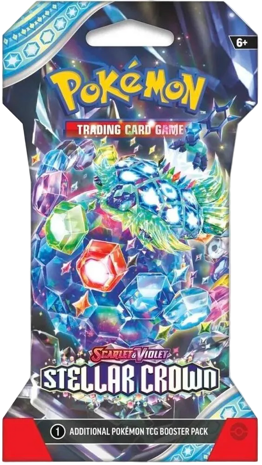 Stellar Crown Sleeved Booster Pack - SV07: Stellar Crown (SCR)